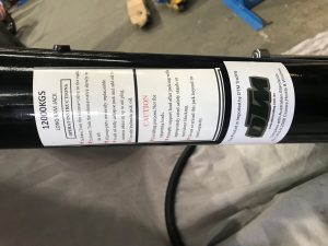Air/Hydraulic Long Ram 12000kg