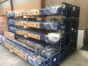 Two Post Clear Floor 4000 kg Car Hoist  415v