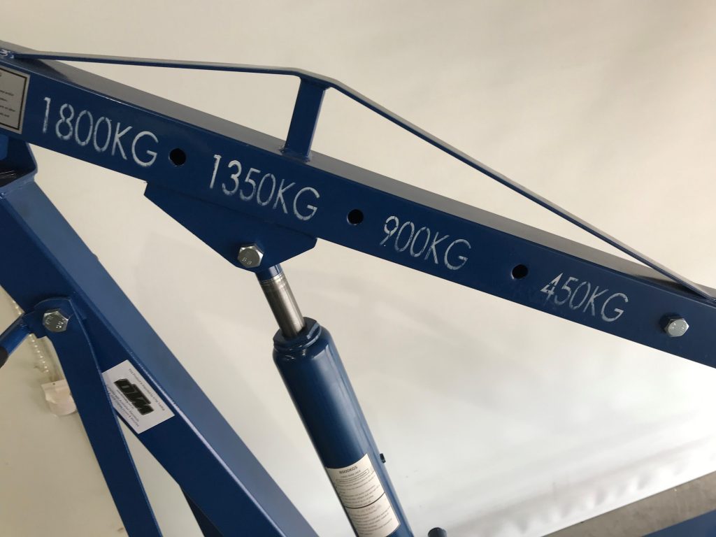 Engine Crane with Air/Hydraulic Pump 1800kg DTM Trading