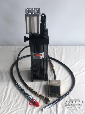 50ton Air/Hydraulic Pump and Hose with Foot Pedal