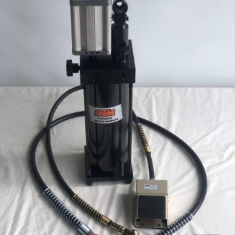 50ton Air/Hydraulic Pump and Hose with Foot Pedal