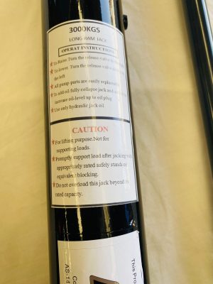 Hydraulic Long Ram 3000kg
