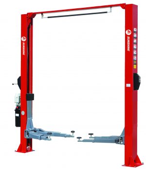 Two Post Clear Floor 4000 kg Car Hoist  415v