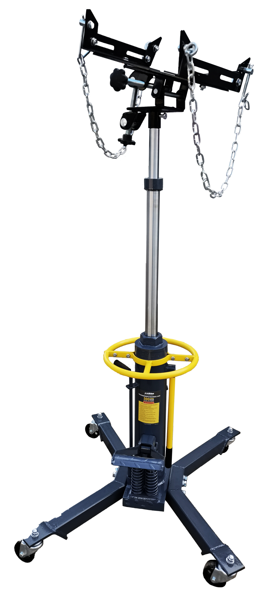 Transmission/Gearbox Jack with Two Stage Ram 500kg DTM Trading