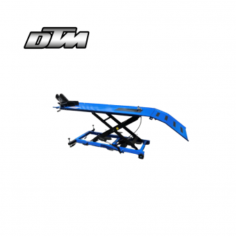 Motorcycle Air/Hydraulic Lift Bench 2000mm Long + Ramp