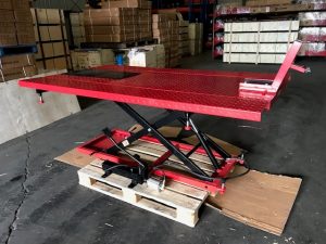 Motorcycle Lift Bench 680kg with Removable Side Extensions