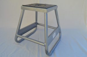 Silver Motorcycle Stand