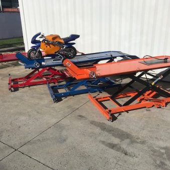 Air/Hydraulic Motorcycle Work Bench 2000mm