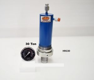 Hydraulic Ram and Gauge 30ton