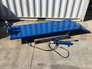 Motorcycle Lift Bench Air/Hydraulic 680kg 2200mm Long