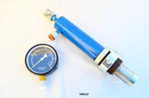 Hydraulic Ram and Gauge 12ton