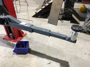 Two Post Clear Floor Car Hoist 4500 kg 240v & 415v