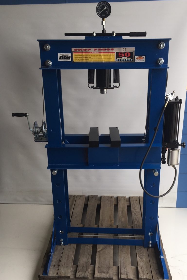 Air/Hydraulic Shop Press 50ton SP50AH DTM Trading