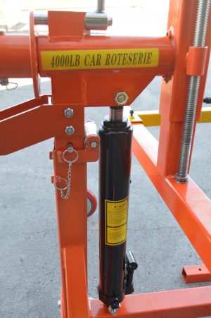Car Rotisserie with Gear Drive Rotation 1800kg