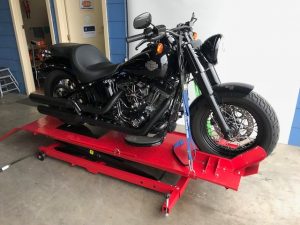 Motorcycle Air/Hydraulic Lift Bench 450 kg