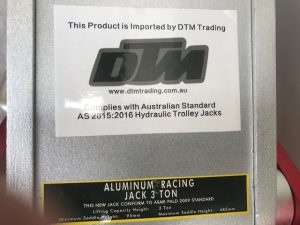 Alloy Racing Trolley Jack 3ton