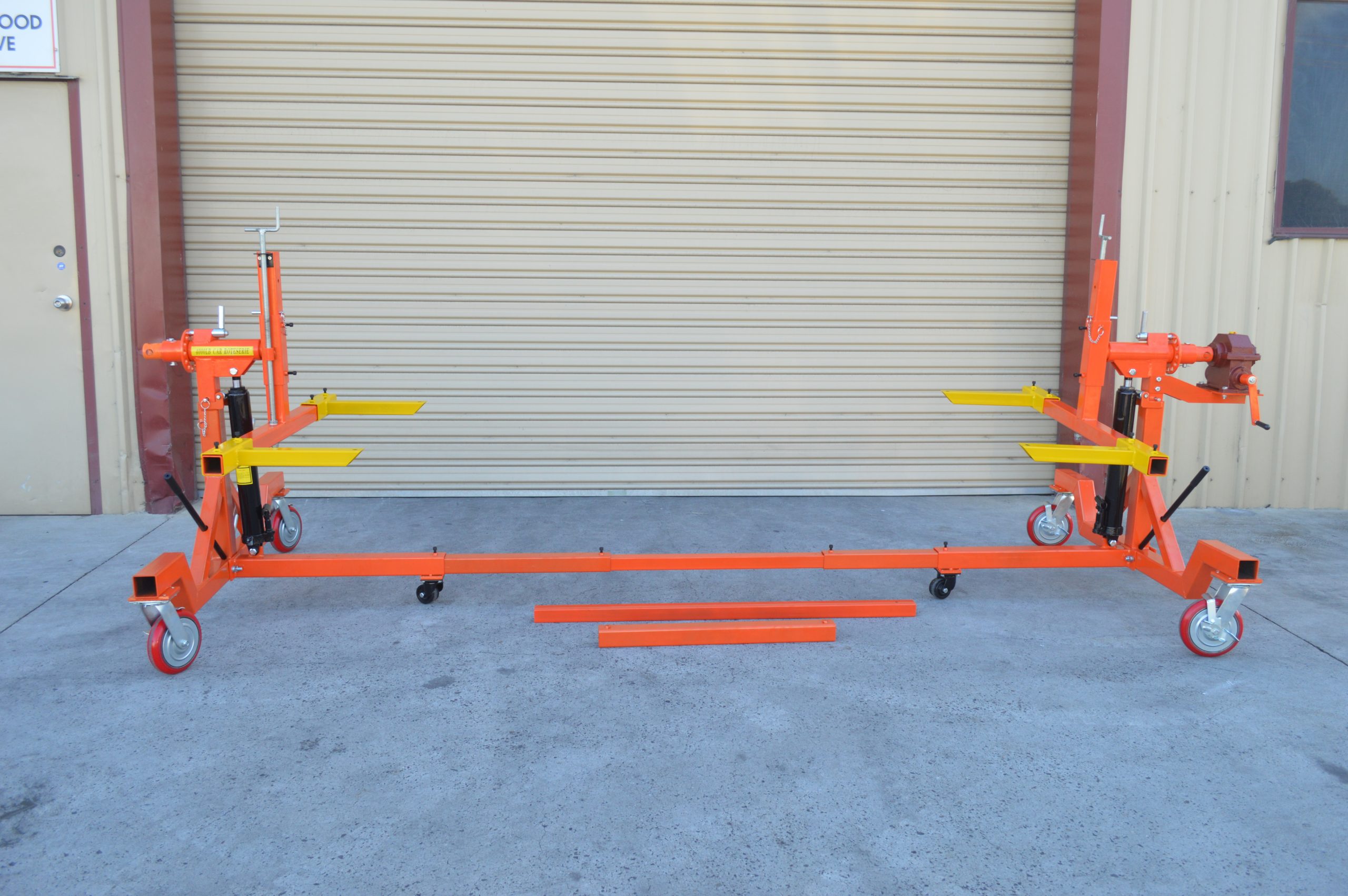 Car Rotisserie with gear drive rotation 1800kg DTM Trading