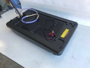 Oil/Coolant Drainer Catch Tray with 12volt Pump