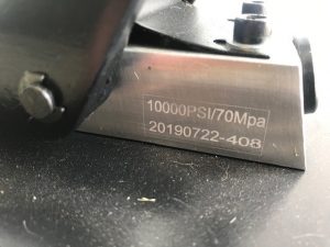 Air / Hydraulic Foot Pump10000psi (AP1007)