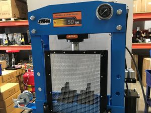 50 ton Shop Press Sliding Head