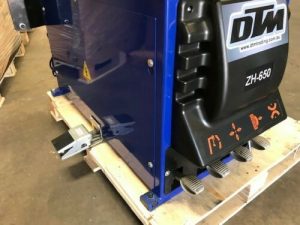 Tyre Changer Machine, Tilt Back and Side Assist Arm 10" to 24" Wheels
