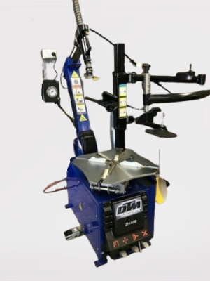 Tyre Changer Machine, Tilt Back and Side Assist Arm 10" to 24" Wheels