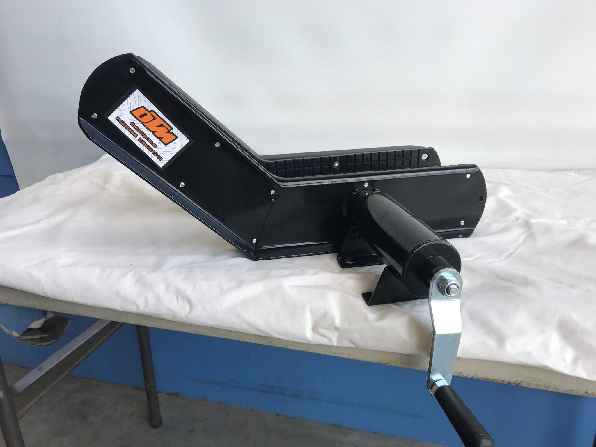 Motorcycle Bench Wheel Clamp Wheel Chock Support (MC6003B) DTM Trading