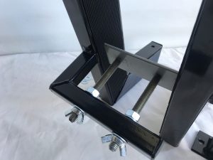Motorcycle Lift Bench Wheel Clamp Wheel Chock Support -