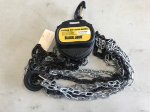 Chain Block & Tackle 1000kg, 3 metre lift