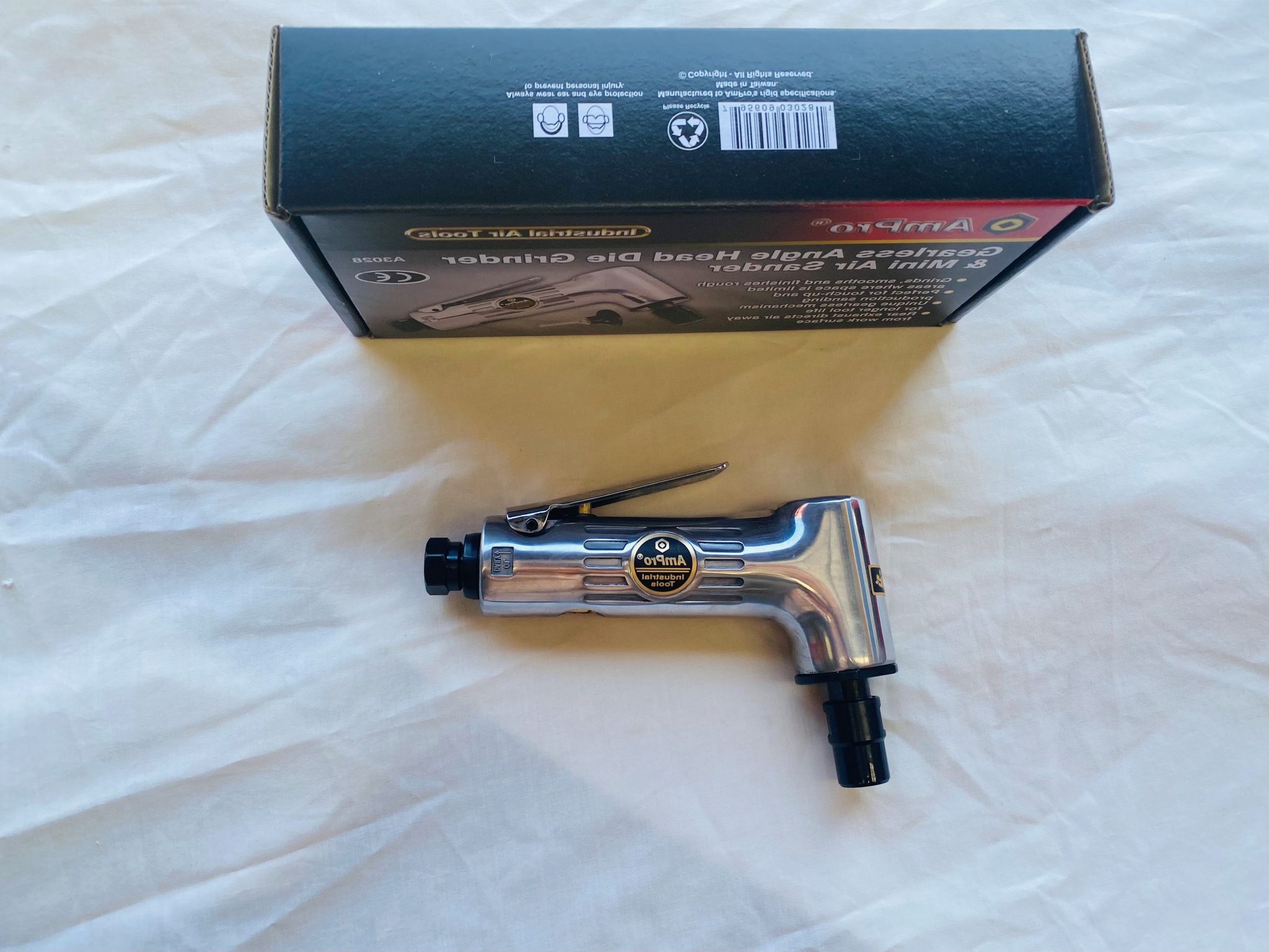 A3028 Gearless Angle Head Die Grinder and 2" Angle Sander DTM Trading