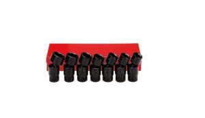 A5581 7 Piece 3/8-Inch Drive Flex Impact Socket Set