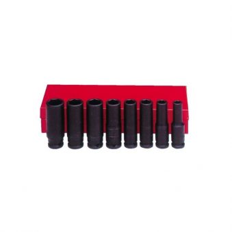 A5603 8 Piece 3/8" Deep Impact Socket Set (Metric Size)