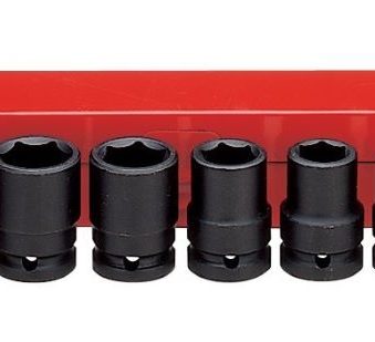 A5611 9 piece 1/2" Drive Metric Impact Socket Set