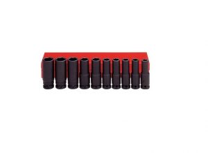 A5612 10 Piece 1/2" Deep Air Impact Socket Set (SAE)