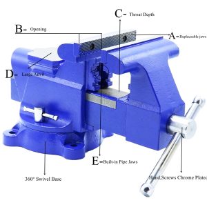 American Type Bench Vice 6″ (YD77-003)