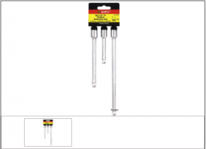 T11349 3pc 3/8" Dr. Wobble Extension Set