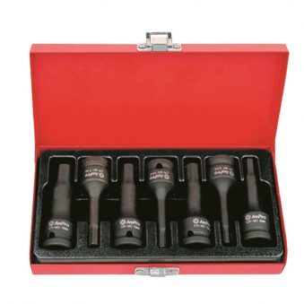 T33261 7 piece 1/2" Dr. Impact Hex Socket Set