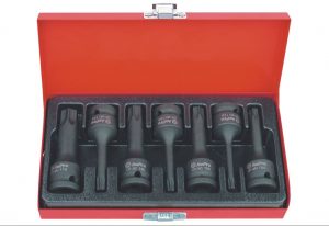 T33262 7 piece 1/2" DR. Impact Star Socket Set