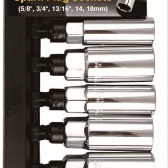T33326  5piece Spark Plug Socket Set