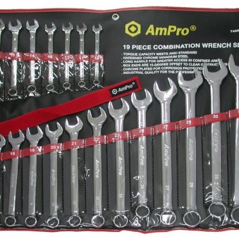T40084 19 piece Combination Wrench Set