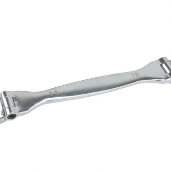 T41940 4piece Double Flex-Head Flare Nut Wrench Set