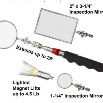 T73622 4 in1 Telescopic Mirrors and Lighted Magnetic Pick-up