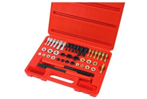 T75621 43piece Rethreading Set - UNF, UNC and Metric