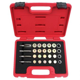 AMP T75854 64pc Oil Drain Plug Thread Repair Set