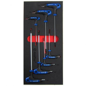 TS32898 7piece T-Handle Tamper Star Set