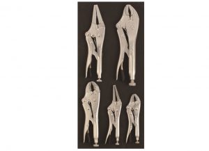 TS38347  5piece Lock Grip Plier Set