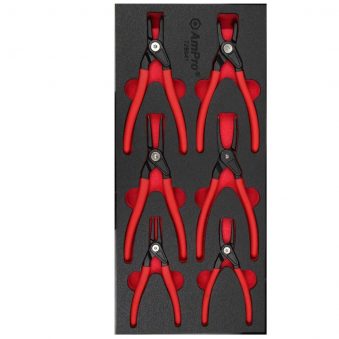 TS38941 6piece Industrial Snap Ring Pilers Set