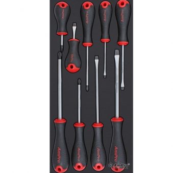 TS42993 9 piece Xtro - Soft Screwdriver Set (Phillips & Slotted)