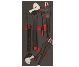 TS49822   4 piece Adjustable Wrenches and Locking Pilers Set
