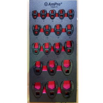 TS52575 19 piece Flare Nut Crowfoot Set (Metric)